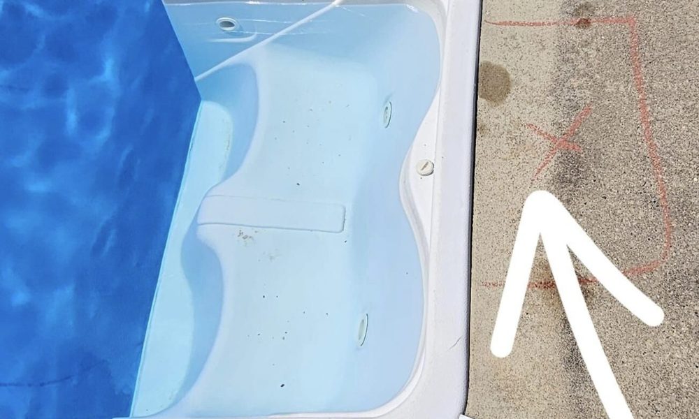 underground pool pipe leak locating